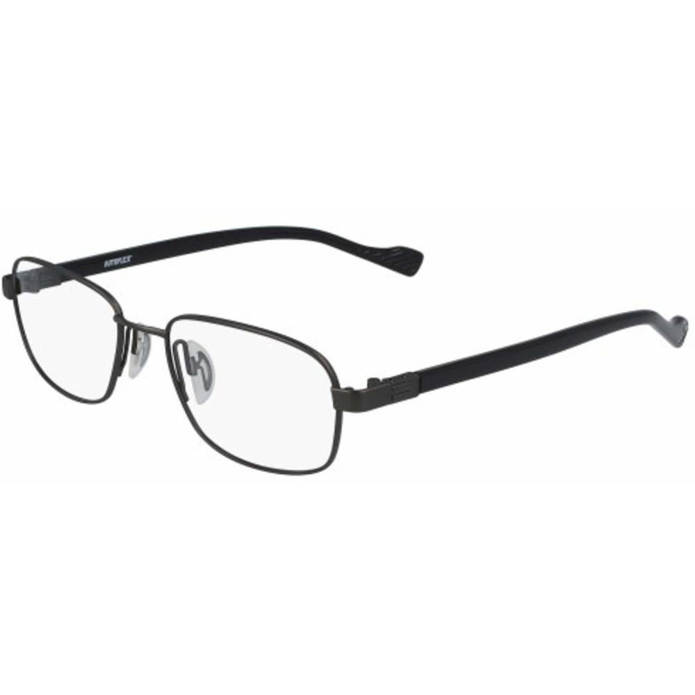 NEW FLEXON AUTOFLEX A117 033 Gunmetal Eyeglasses 55/18/150 with Flexon Case